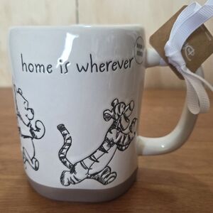 Rae Dunn Disney Winnie the Pooh Mug‎ “Home Is Wherever There Is Hunny”